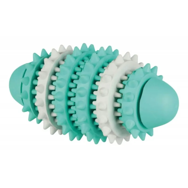 TRIXIE, jucărie minge de rugby cu țepi câini, cauciuc, 15cm, multicolor — preț și oferte