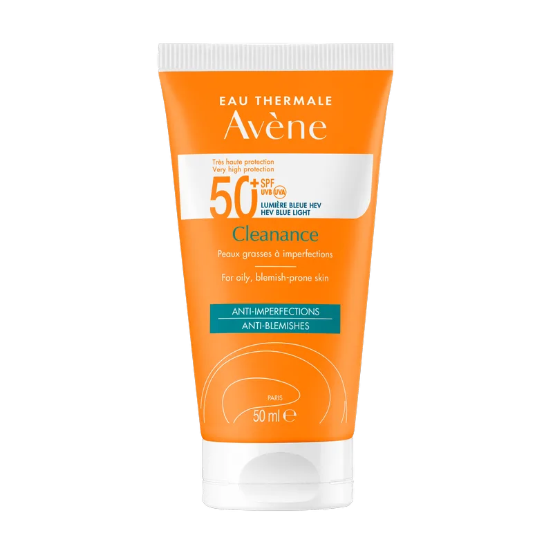 Crema cu protectie solara SPF50+ Triasorb Cleanance, Avene | 50 ml PIERRE FABRE — preț și oferte