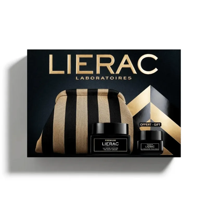 Lierac | Promo Premium Crema mătăsoasă 50ml &amp; GIFT Crema de ochi 20ml &amp; Necesar | 1 set — preț și oferte