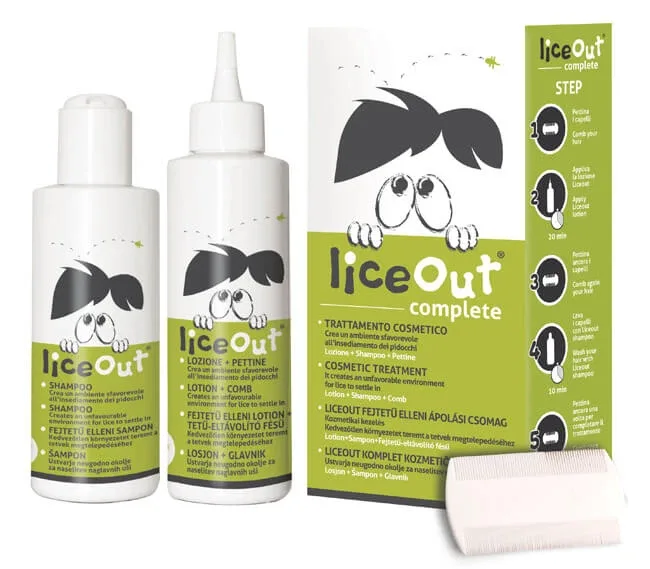 KIT PENTRU ELIMINAREA PĂDUCHILOR COMPL SH+LOZ+PETT — preț și oferte