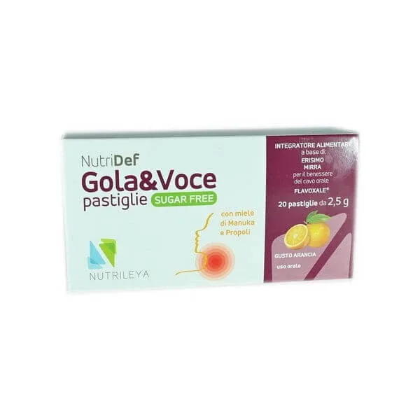 NUTRIDEF THROAT&amp;VOCE SF AR20PAST — preț și oferte