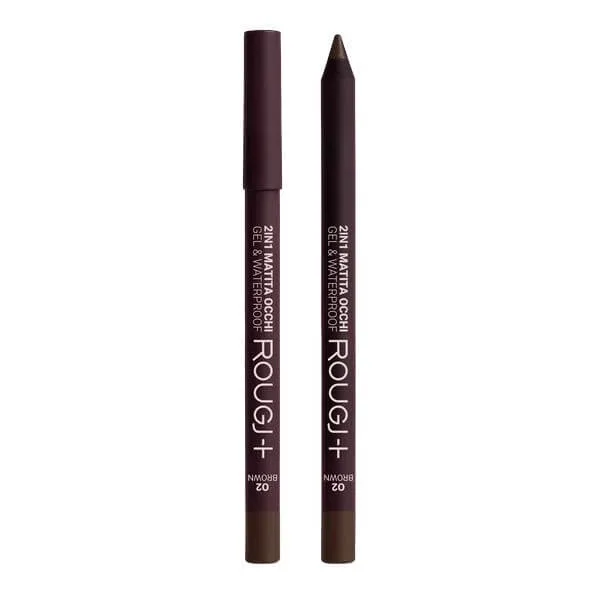 Rougj+ 2in1 gel&creion de ochi rezistent la apă 02 — preț și oferte