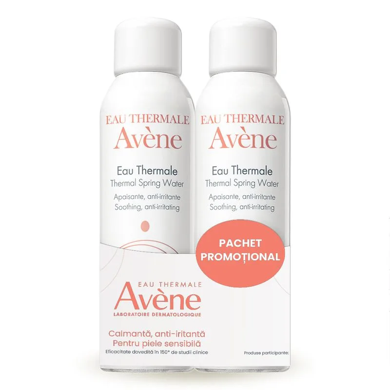 Pachet Apa termala spray,  Avene | 150 + 150 ml PIERRE FABRE — preț și oferte