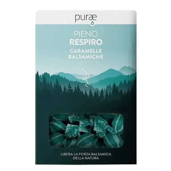 Purae Bomboane balsamice cu uleiuri esențiale respirație completă 80 G — preț și oferte