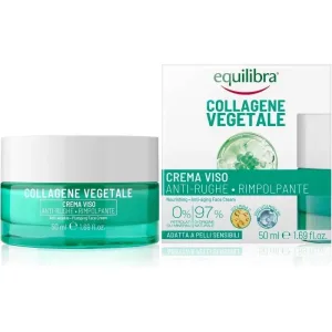 Equilibra colagen vegetal – cremă de față antirid cu efect de umplere, 50 ml