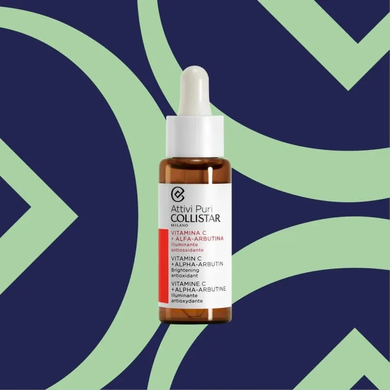 Collistar Active Pure Vitamina C + Alfa Arbutină - picături iluminatoare și antioxidante pentru față, 30 ml — preț și oferte