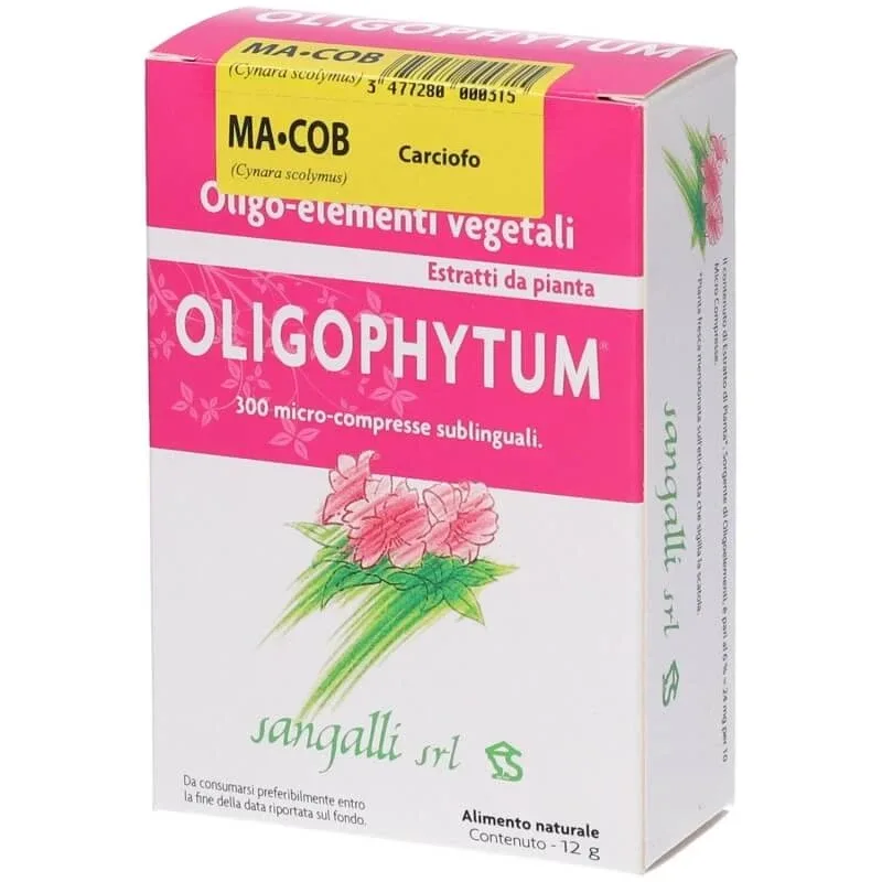 Oligophytum ma-cob 300 microcomprimate – supliment alimentar cu mangan și cobalt — preț și oferte
