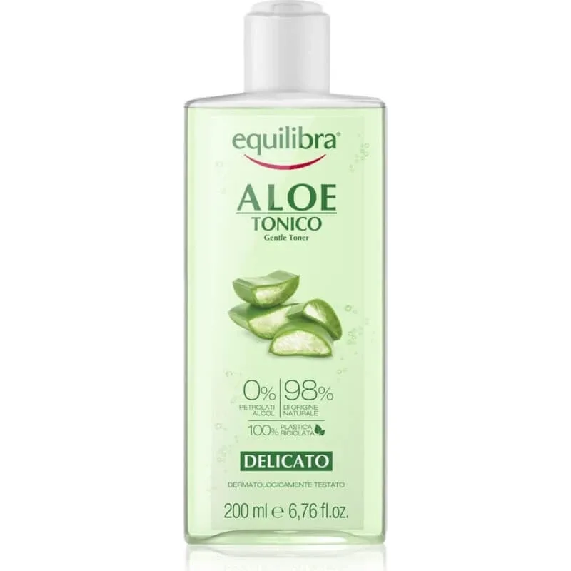 Equilibra aloe – tonic delicat 200 ml — preț și oferte