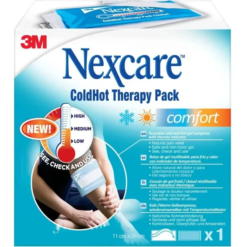 Nexcare ColdHot Therapy Pack Comfort – pernă pentru termoterapie 11 x 26 cm — preț și oferte