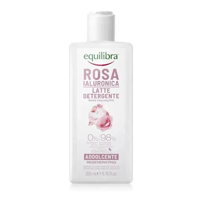 Equilibra cu acid hialuronic - lapte demachiant emolient 200 ml — preț și oferte