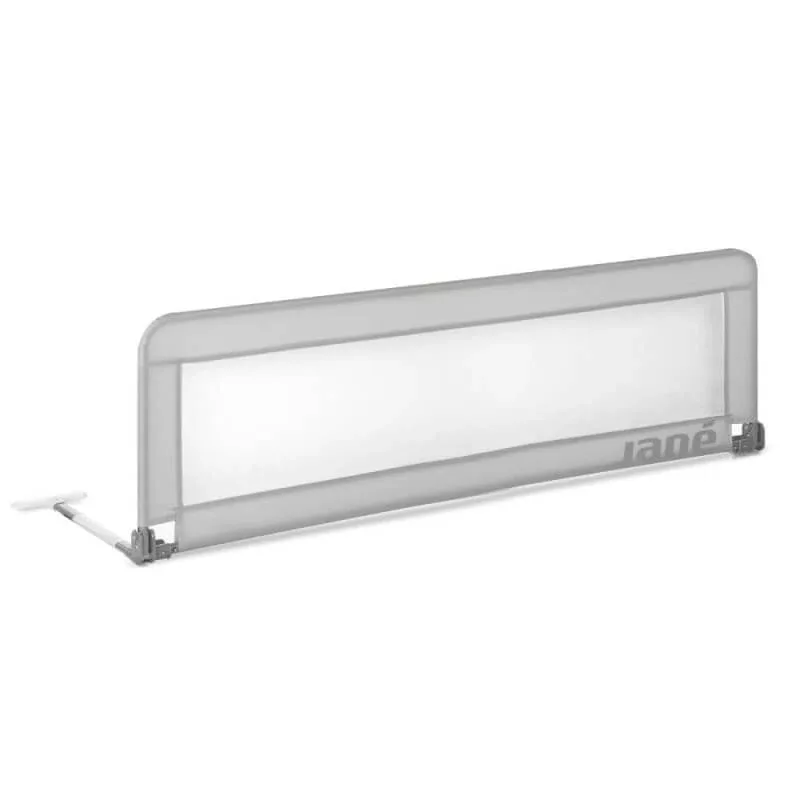 Jane Sponda letto basic – barieră de pat pliabilă și rabatabilă pentru copii, gri, 140 cm — preț și oferte