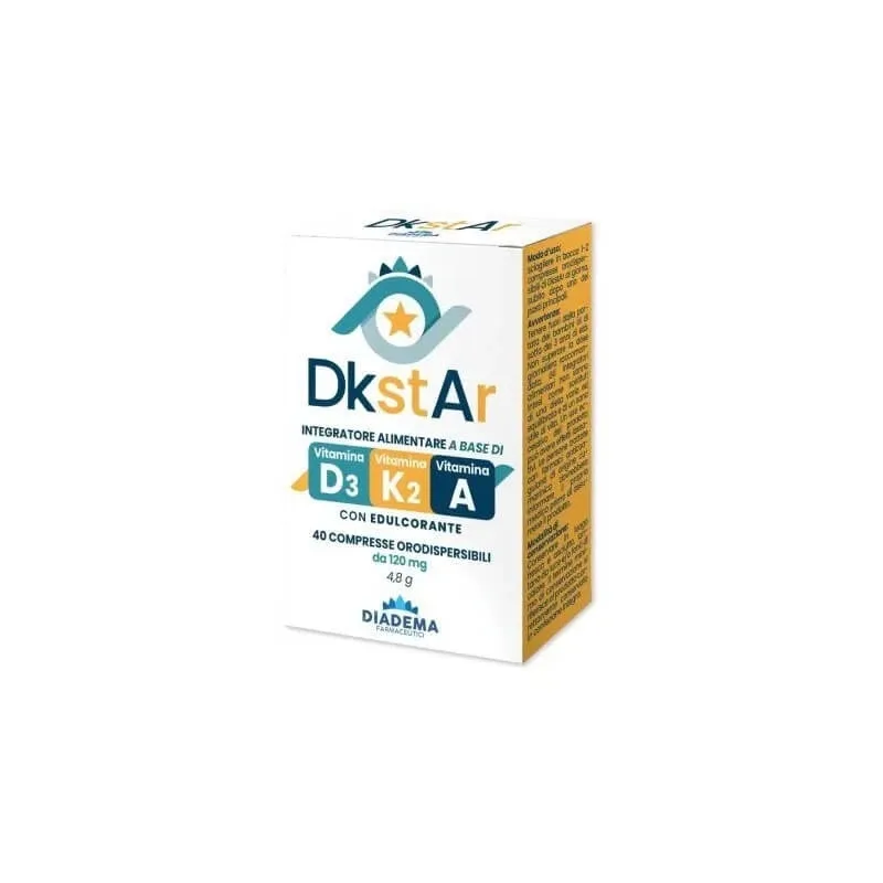 Dkstar 40 comprimate – supliment alimentar cu vitamine și minerale — preț și oferte