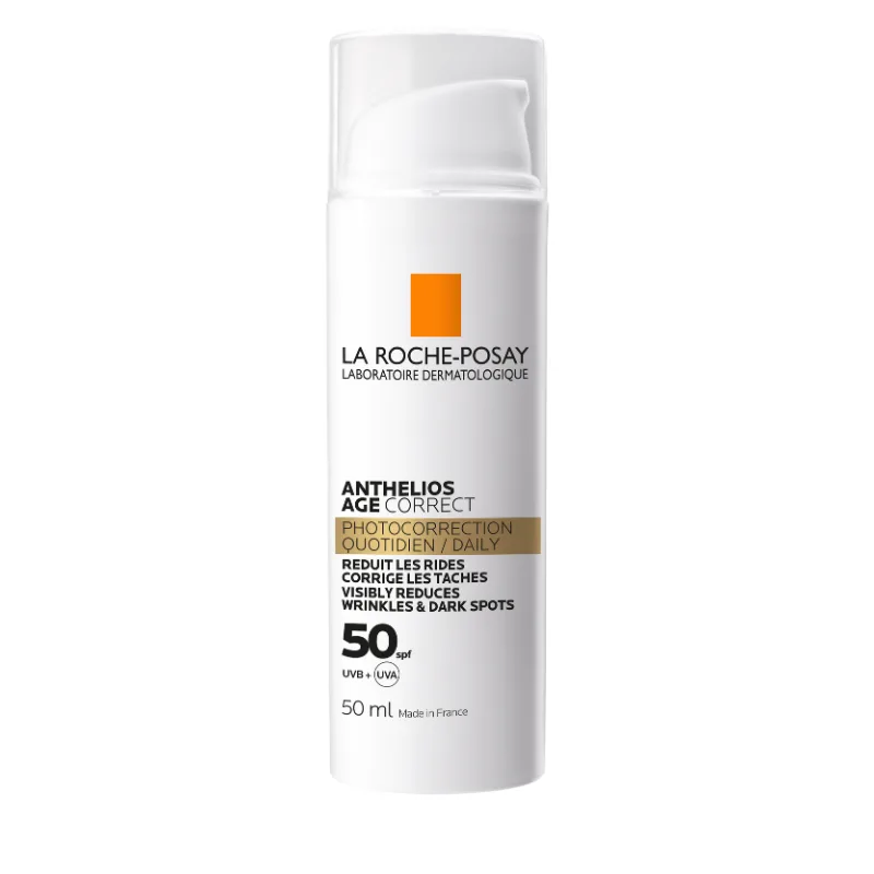 Crema cu actiune anti foto-imbatranire SPF50 Anthelios Age Correct, 50ml, La Roche-Posay LA ROCHE POSAY — preț și oferte