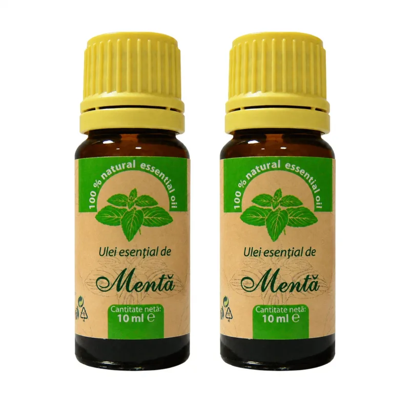 Ulei esențial de Mentă, 2x10 ml, Herbavit  — preț și oferte