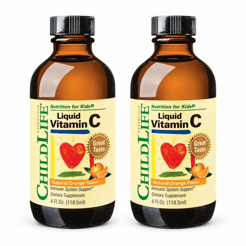 Vitamina C pentru copii Childlife Essentials, 2x118,50 ml, Secom — preț și oferte