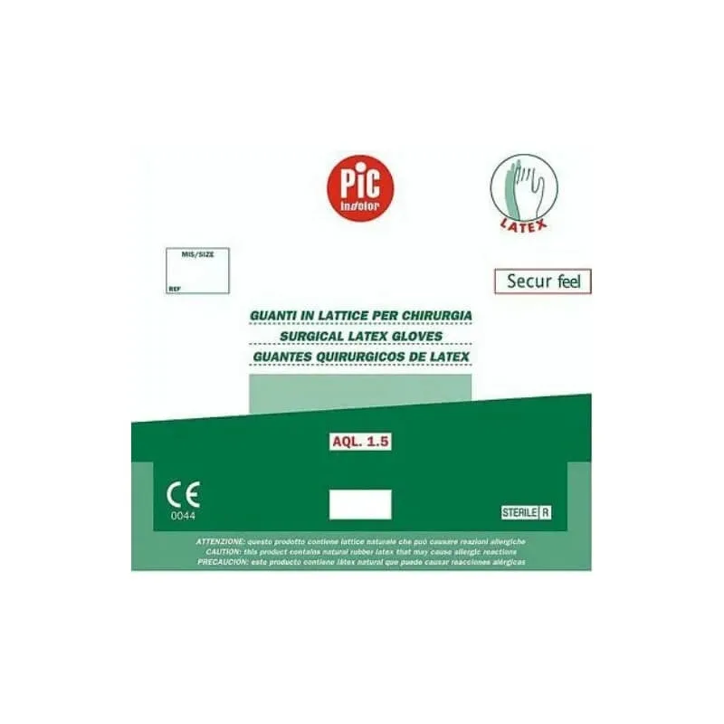 Mănuși chirurgicale sterile din latex „Securfeel”, mărimea 6,51, pereche — preț și oferte