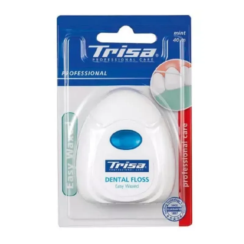 Ata dentara Easy Waxed Mint, 40m, Trisa — preț și oferte
