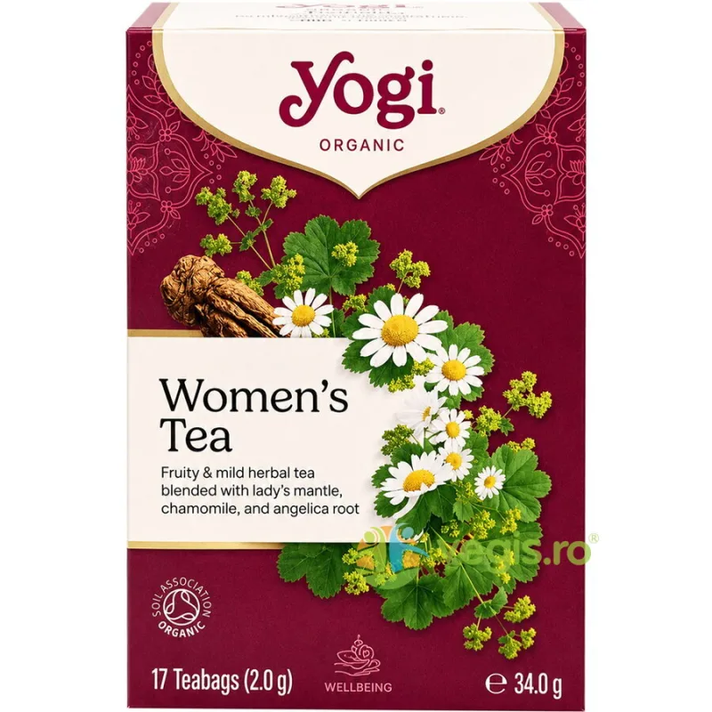 Ceai pentru Femei Ecologic/Bio 17 plicuri YOGI TEA — preț și oferte