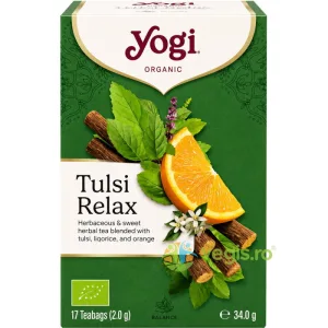 Ceai Tulsi Relax Ecologic/Bio 17 plicuri