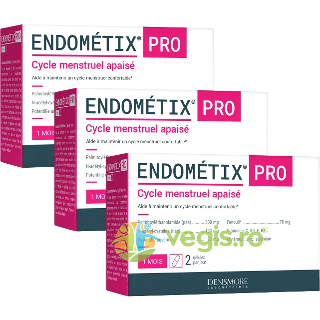 Pachet Endometix Pro 3 x 60 cps DENSMORE — preț și oferte