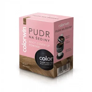 Pudră Colorwin pentru ascunderea rădăcinilor și creșterea volumului părului Nucă, 3.2g