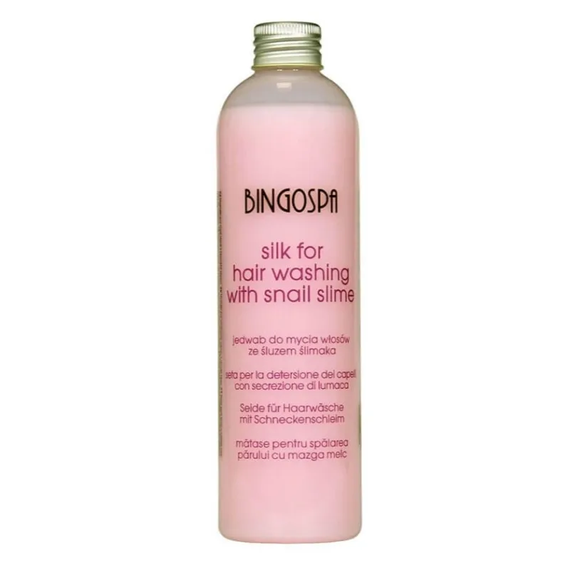 BingoSpa Spălare de păr de mătase cu mucus de melc, 300 ml Bingo Cosmetics — preț și oferte