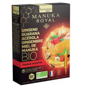 Santarome Manuka Royal Energia Boost Bio 20 10 ml fiole