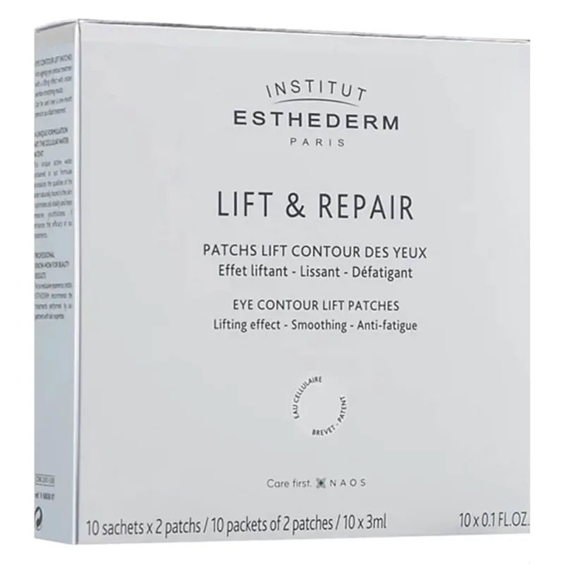 Esthederm Lift & Repair, plasturi de ridicare a conturului ochilor, plasturi de ridicare a ochilor, 10 pliculețe Institut Esthederm — preț și oferte