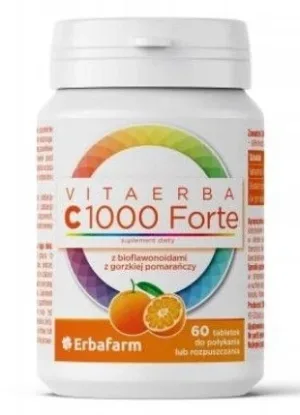VitaErba C1000 Forte, 60 comprimate