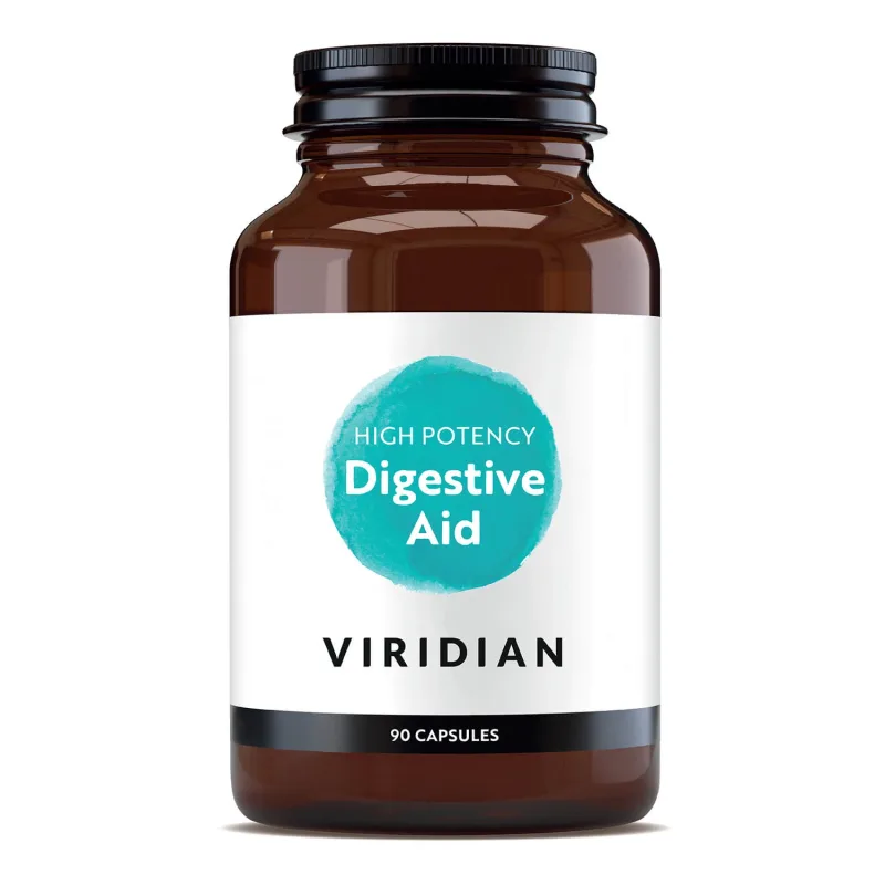 Viridian Digestive Aid Formula, enzime digestive, 90 capsule — preț și oferte