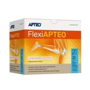 FlexiAPTEO cu aromă de coacăze și coacăze, 30 pliculețe