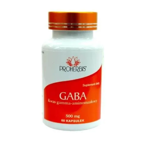 PROHERBIS GABA 500mg, 60 capsule — preț și oferte