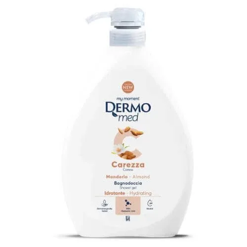 Dermomed Carezza Gel de duș cu migdale, 1000 ml — preț și oferte