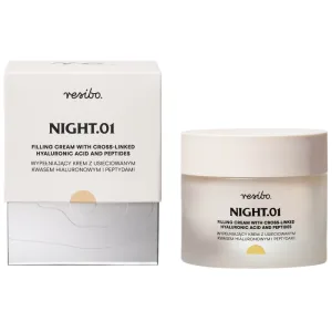 Resibo Night.01, cremă de umplere cu acid hialuronic reticulat și peptide, 50 ml