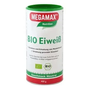 MEGAMAX Organic Protein Neutral 400 g — preț și oferte