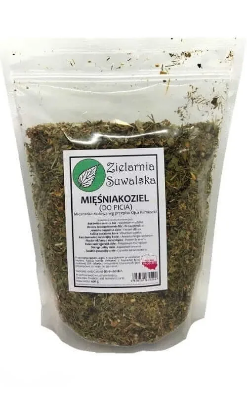 Ierburi de ciuperci (pentru băut) 450 g amestec de ierburi conform rețetei părintelui Klimuszko Zielarnia Suwalska — preț și oferte