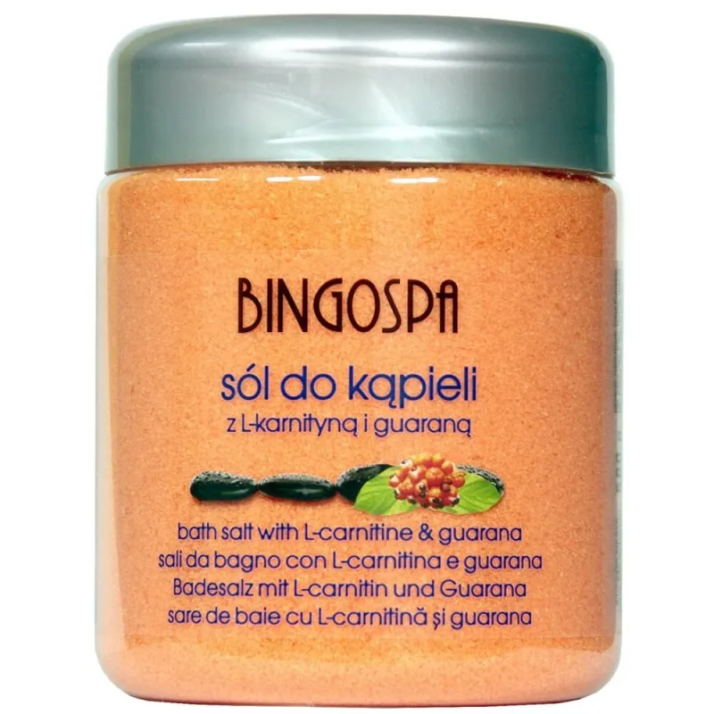 BingoSpa Sare de baie cu L-Carnitină și Guarana, 580 g Bingo Cosmetics — preț și oferte