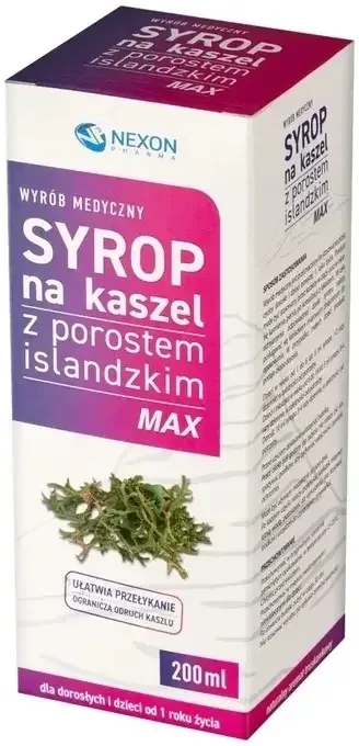 Lichen islandez Sirop Max 200 ml — preț și oferte
