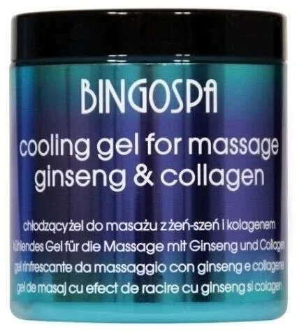 BINGOSPA Gel de masaj răcoritor ginseng și colagen 250 g — preț și oferte