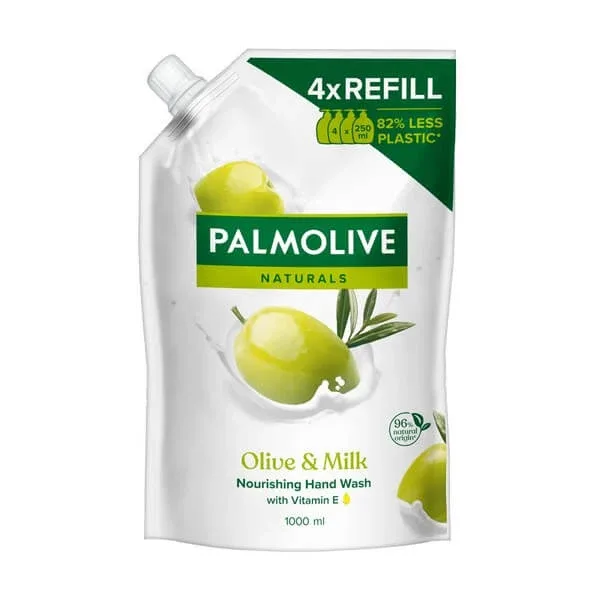 Palmolive, Milk &amp; Olive, săpun lichid, refill, 1000 ml — preț și oferte