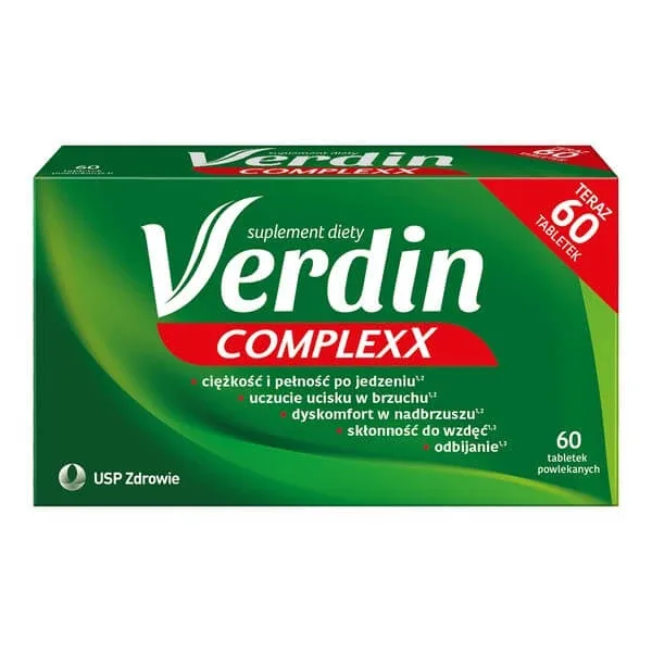Verdin Complexx, comprimate filmate, 60 buc. — preț și oferte