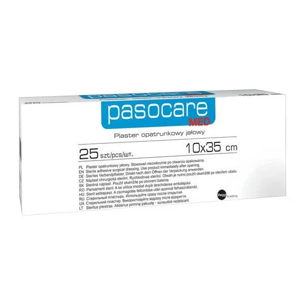 Pasocare Med, pansament gips, steril, 10 cm x 35 cm, 25 buc. — preț și oferte