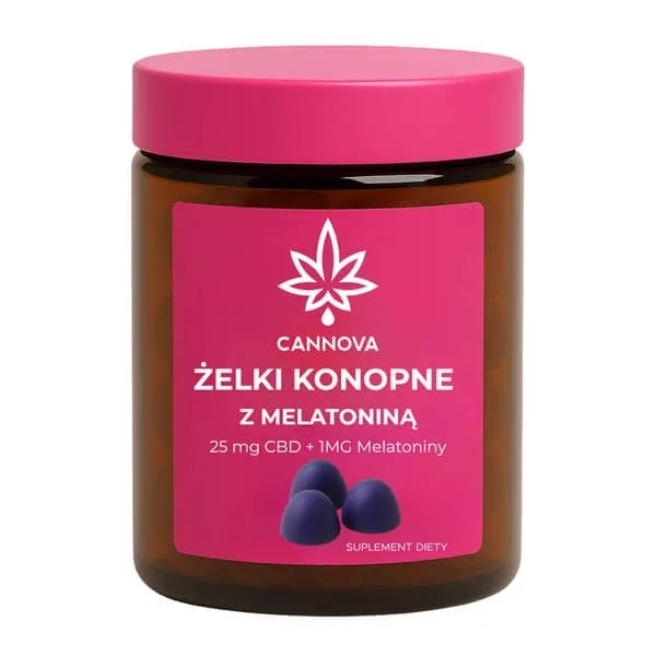 Jeleu de cânepă Cannova cu melatonină, jeleu, 60 buc. — preț și oferte