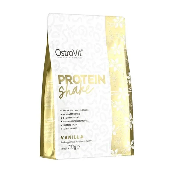 OstroVit Protein Shake, pulbere, aromă de vanilie, 700 g — preț și oferte