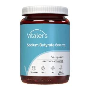 Vitalers Butirat de sodiu 600 mg, capsule, 60 buc.