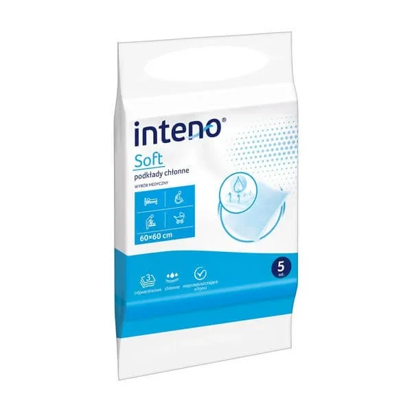 Inteno Tampoane moi, absorbante, 60 cm x 60 cm, 5 buc. — preț și oferte