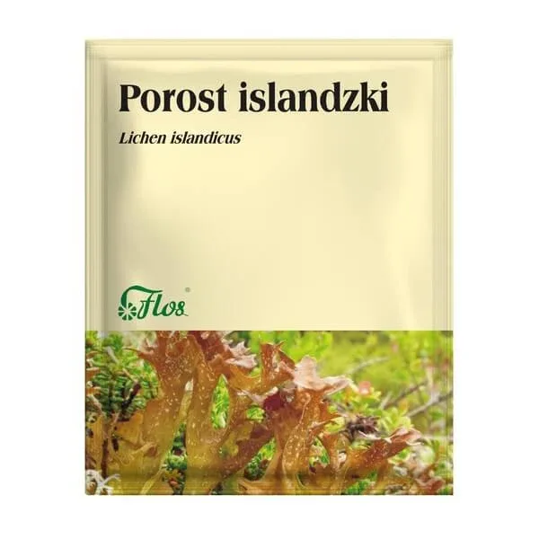 Lichen islandez, plantă unică, 50 g (Flos) — preț și oferte