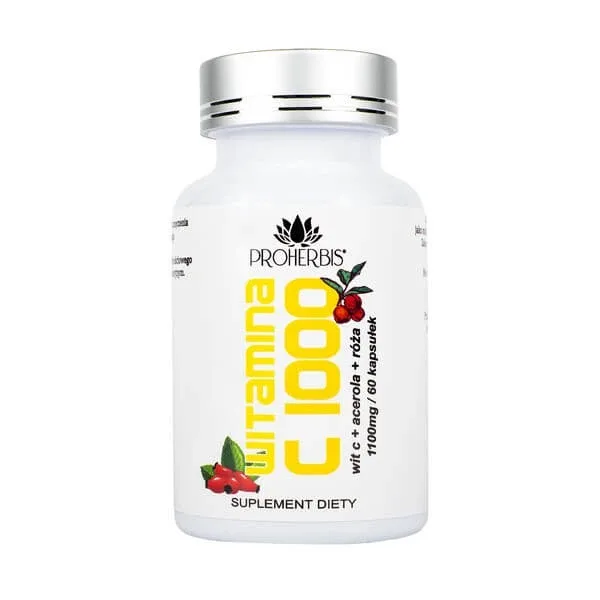 Proherbis Vitamina C 1000, capsule, 60 buc. — preț și oferte