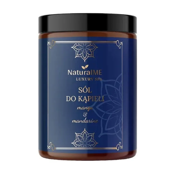 NaturalME Luxury SPA, sare de baie, mango &amp; mandarină, 460 g — preț și oferte
