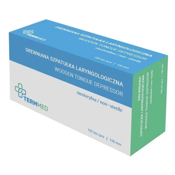 Spatule ENT, din lemn, nesterile, 100 buc. — preț și oferte
